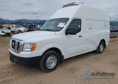 2016 Nissan Nv Cargo Nv2500 Hd S V6 z USA, uszkodzony, nr VIN 1N6BF0LYXGN806205